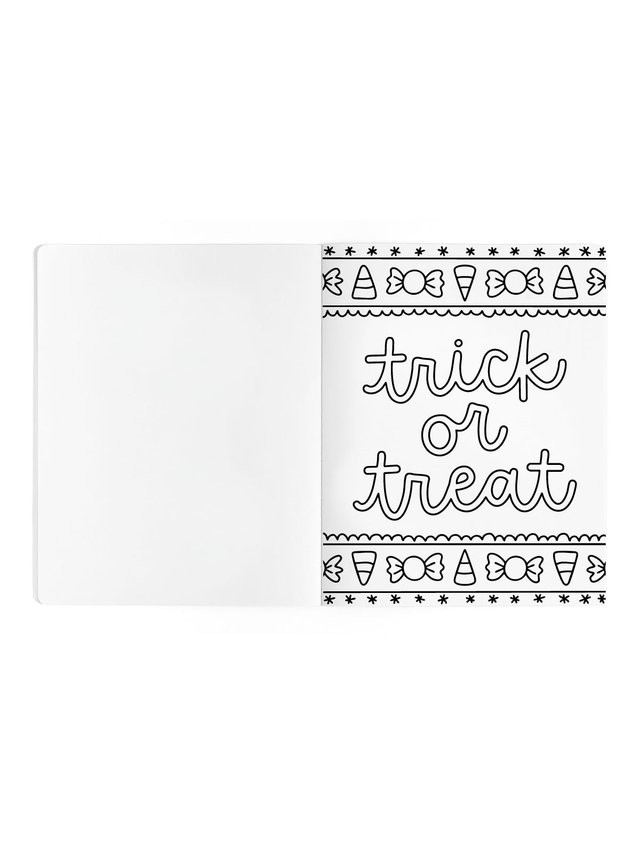 Spooky Season Halloween Coloring Book, 7 of 8