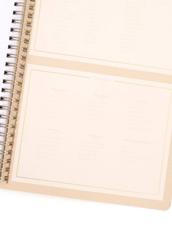 Dove Grey Bible Study Spiral Notebook, 6 of 13