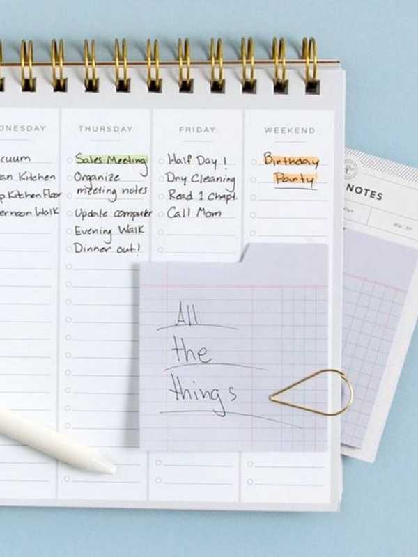 Tabbed Notepad - Purple Ledger, 2 of 2