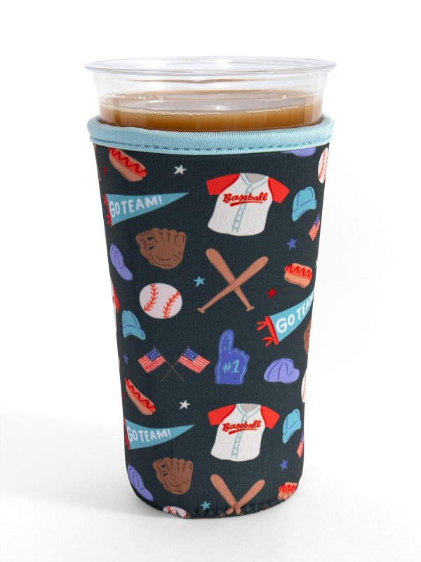 Take Me Out To The Ballgame Baseball Drink Sleeve , 6 of 6