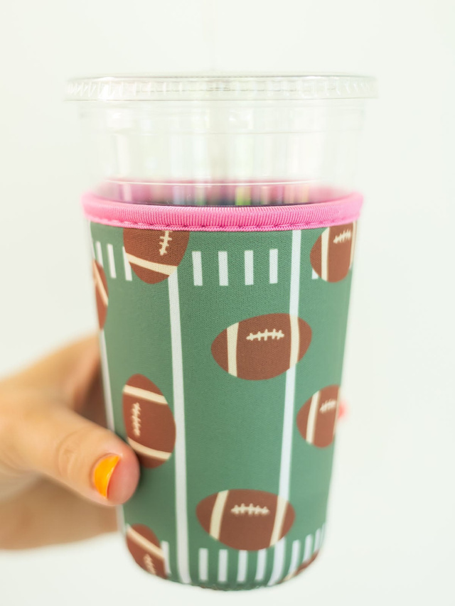 Touchdown Season Football Drink Sleeve, 1 of 5