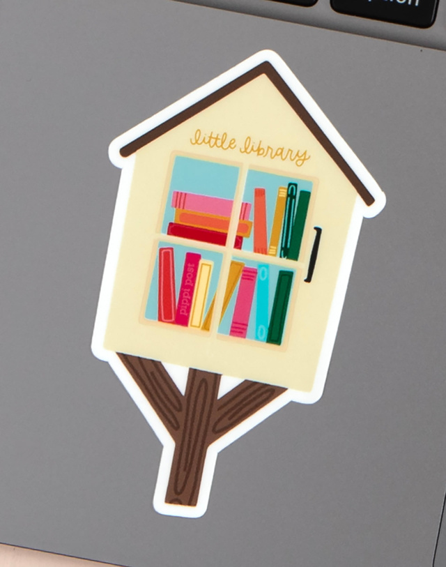 Little Library Decal Sticker, 5 of 5