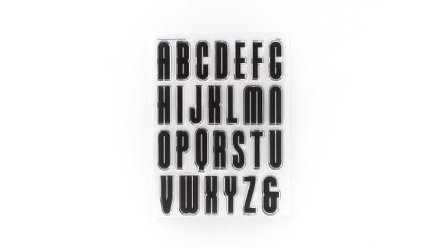 Alphas Are Awesome #34 6×8 Stamp Set, 1 of 2