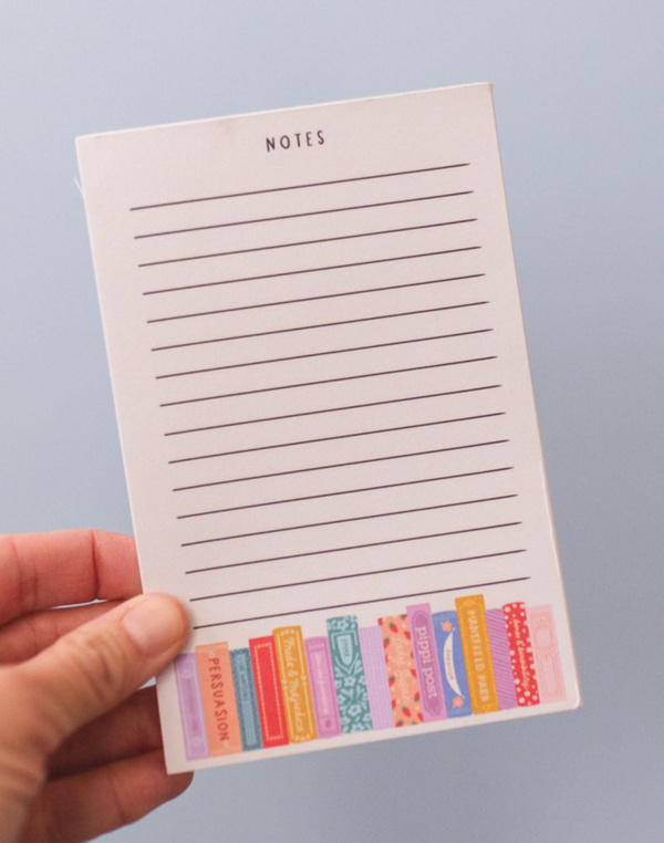 Jane Austen Books Notepad, 1 of 6
