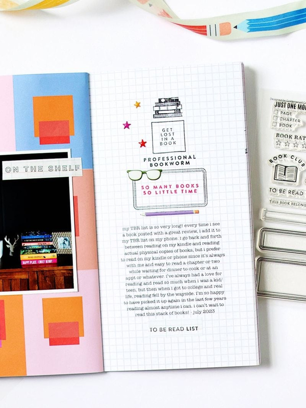 Stamp Set : 4×6 Book Club by Goldenwood Co, 3 of 3