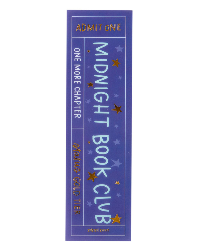 Midnight Book Club Transparent Bookmark, 2 of 3