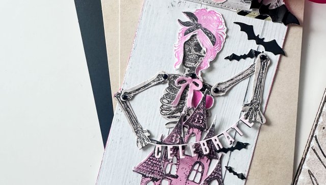 Metal Die Set : Ghost Stories Dancing Skeleton, 5 of 5