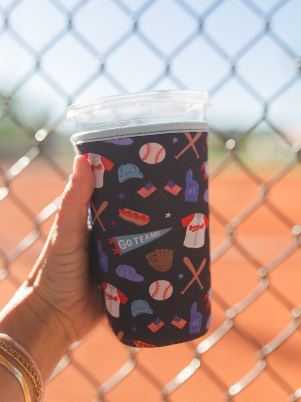 Take Me Out To The Ballgame Baseball Drink Sleeve , 3 of 6