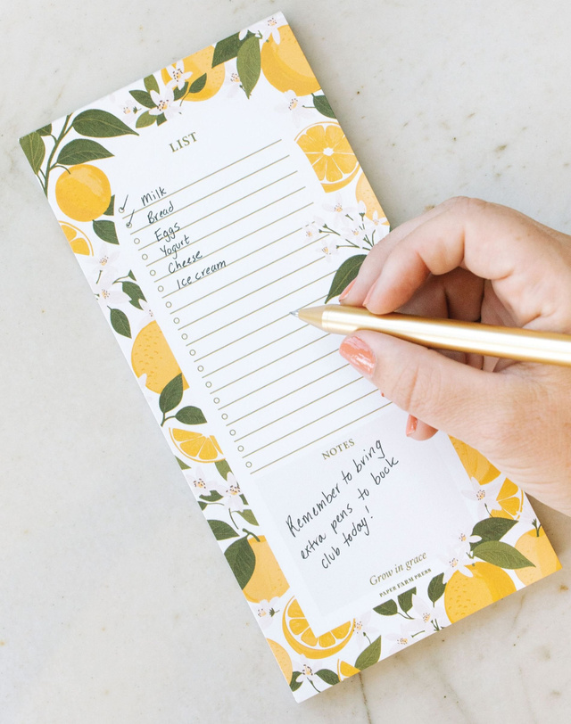 Orange Orchard Notepad, 2 of 5