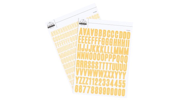Color Collective 5×7 Cardstock Alphabet Sticker - Sunny, 1 of 1