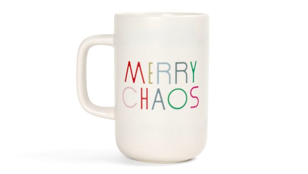 Merry Chaos Large Ceramic Coffee Mug, 1 of 5