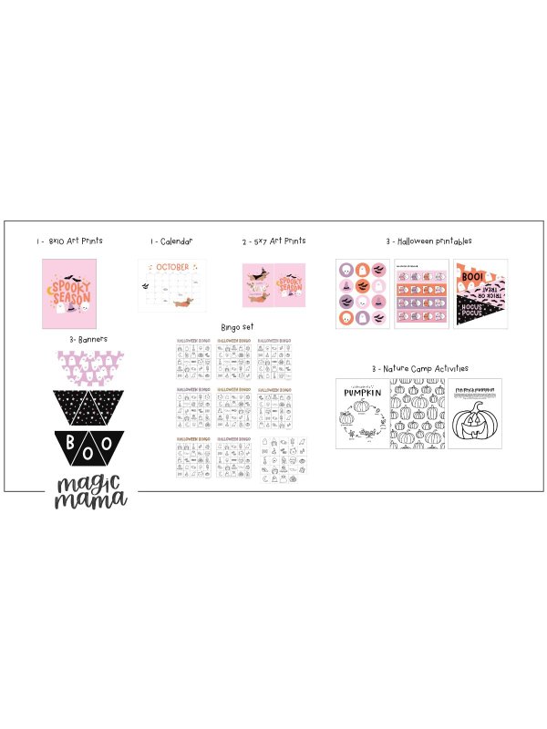 Spooky Bingo Digital Bundle, 2 of 3