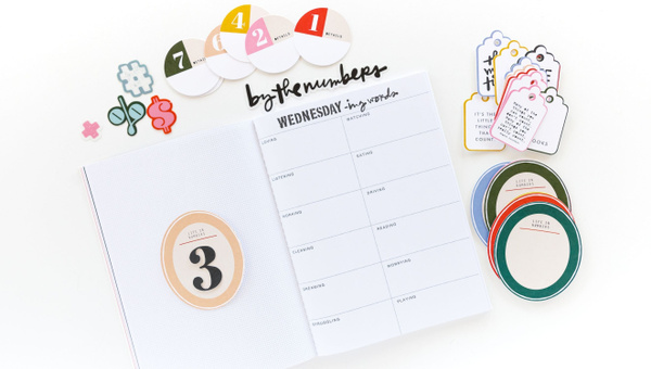 Week In The Life™ 2025 By The Numbers Kit + Notebook, 10 of 10