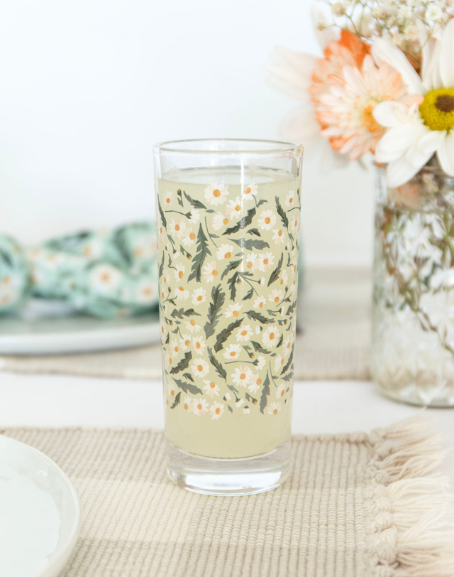 Roadside Blooms Tall Juice Glass Set, 4 of 6