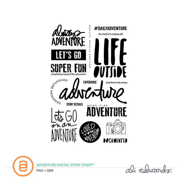 Adventure Digital Story Stamp™, 1 of 1