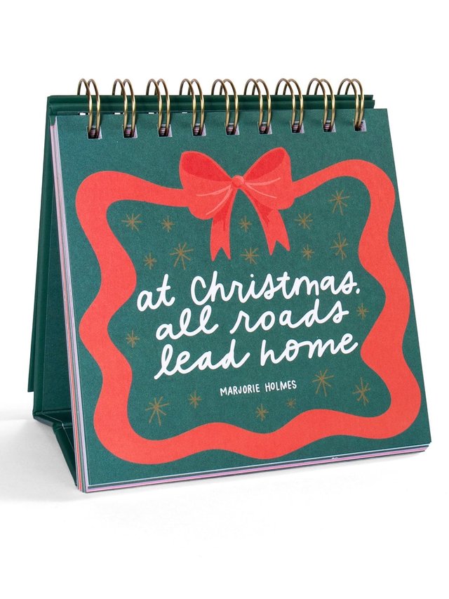 25 Days Of Christmas - Quotes + Prompts Advent Desk Calendar, 13 of 13