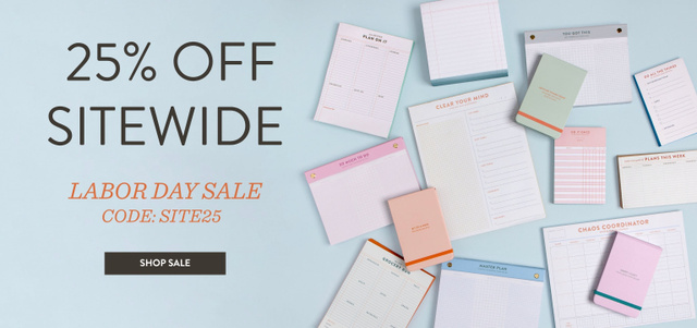 25% Off Sitewide