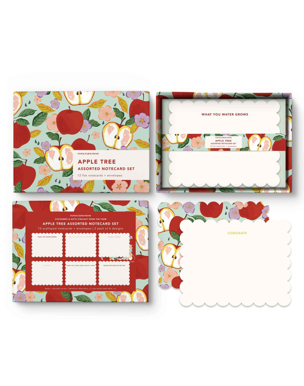 Apple Tree Assorted Notecard Set, 1 of 7