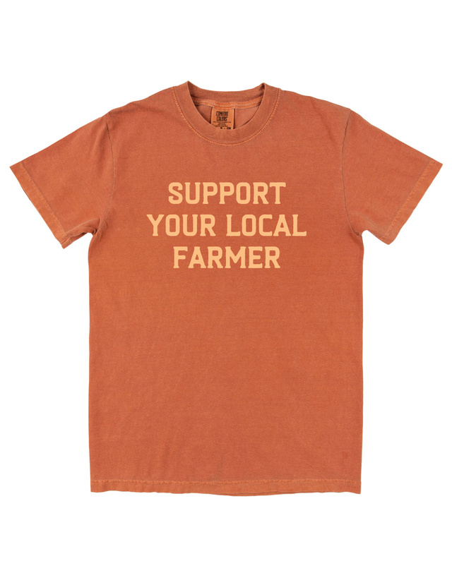 Support Your Local Farmer Tee - Yam, 4 of 4