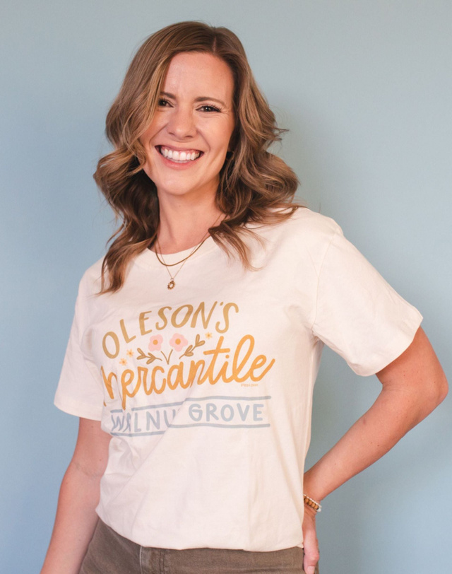 Oleson's Mercantile Tee - Ivory, 1 of 4