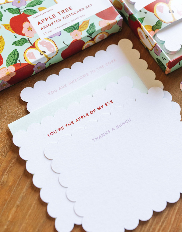 Apple Tree Assorted Notecard Set, 3 of 7