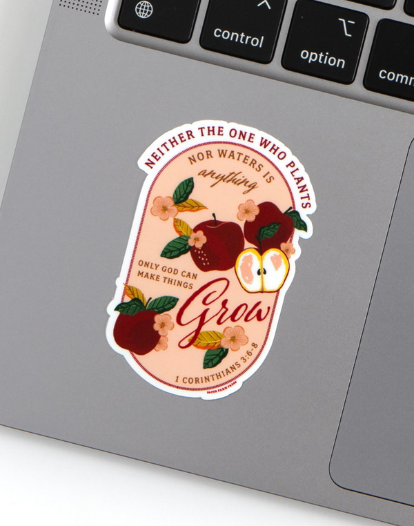 Apple Faith Decal Sticker, 2 of 3