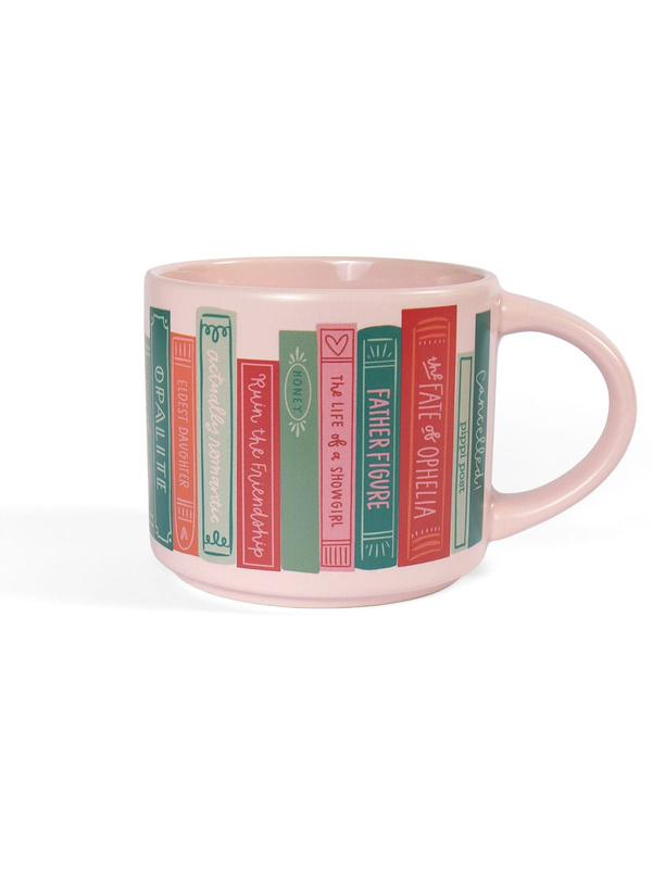 Life of a Book Girl Large Ceramic Mug , 3 of 4
