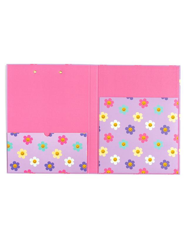 Happy Daisy Clipfolio with Lined Notepad, 4 of 7