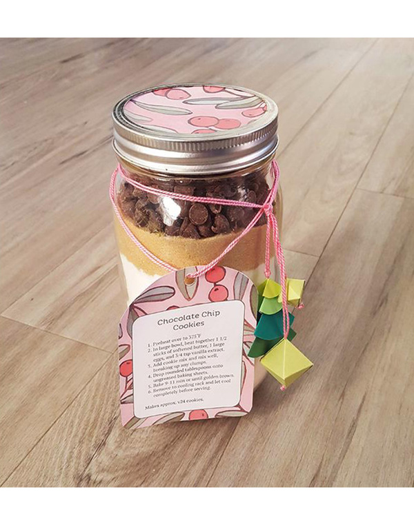 Digital Printable Cookie Recipe-In-A-Jar Tag, 3 of 3