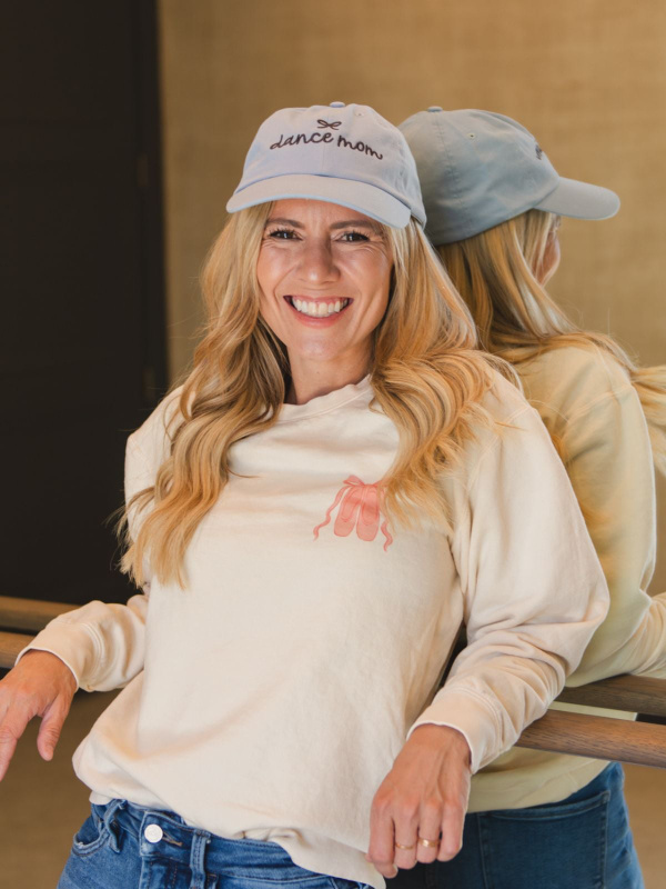 Dance Mom Bow Embroidered Baseball Cap, 2 of 5
