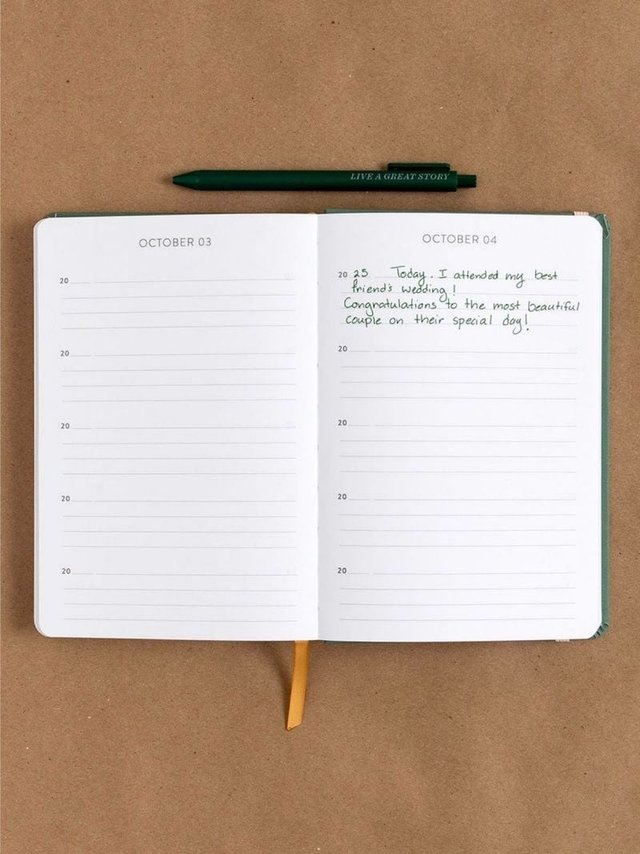 One Line A Day Guided Memory Journal, 4 of 4