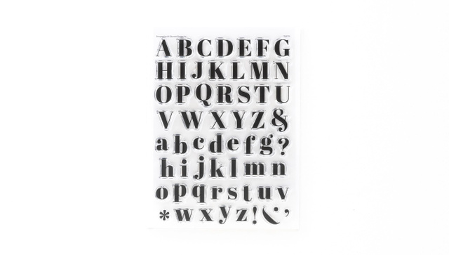 Alphas Are Awesome #41 6×8 Stamp Set, 1 of 2