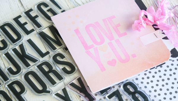 Stamp Set : 6×8 Destination Alpha, 2 of 2