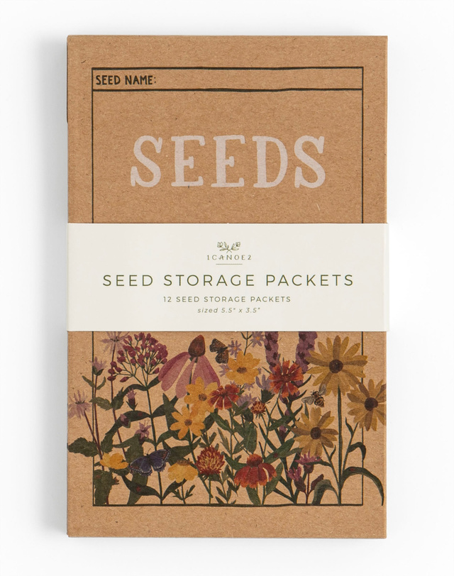 Flower Seed Storage Packets - 1canoe2