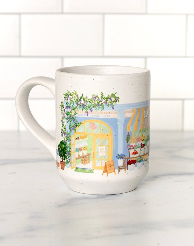Flower Shop 14oz Ceramic Coffee Mug, 1 of 4