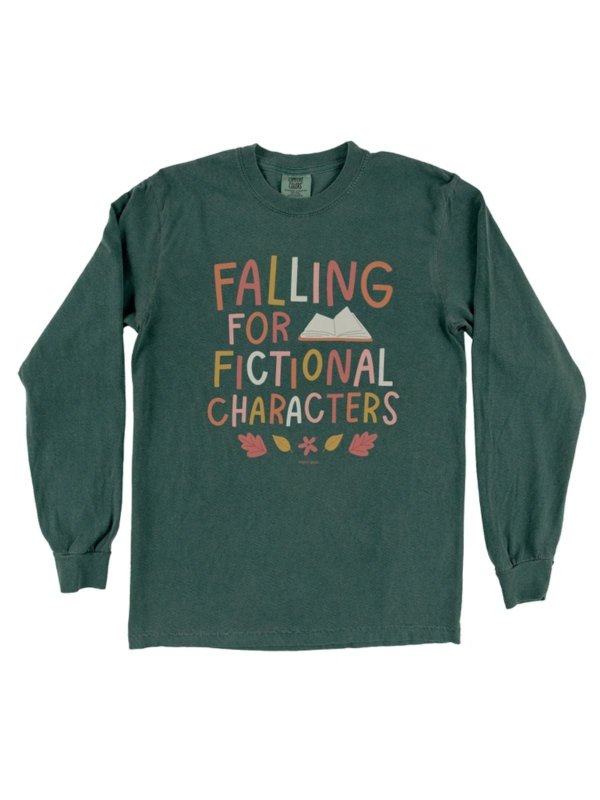Fictional Characters Long-Sleeve Tee - Blue Spruce, 3 of 3