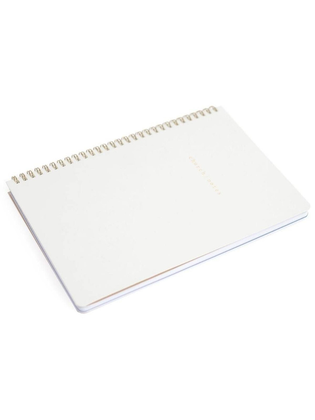 Dove Grey Bible Study Spiral Notebook, 7 of 13