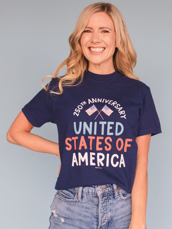 United States of America 250th Anniversary Tee - True Navy, 1 of 4