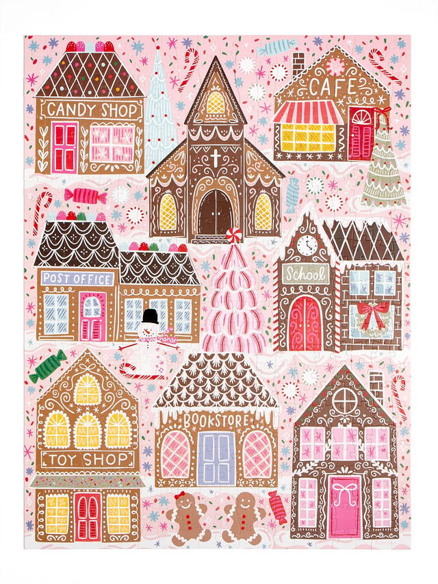 Gingerbread Square - 500 Piece Christmas Jigsaw Puzzle, 7 of 7