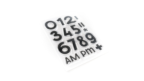 Numbers Are Awesome #5 4×6 Stamp Set, 2 of 2
