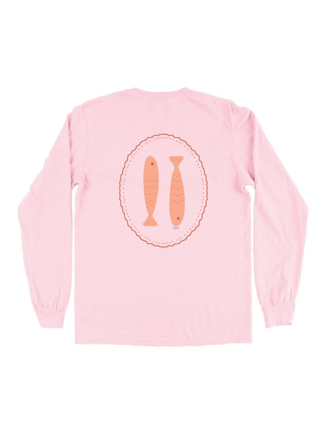 Coastal Fishy Long-Sleeve Tee - Blossom, 5 of 6