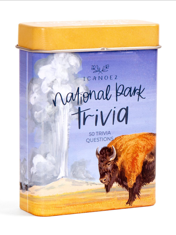 National Parks Trivia Card Game + Storage Tin, 3 of 3