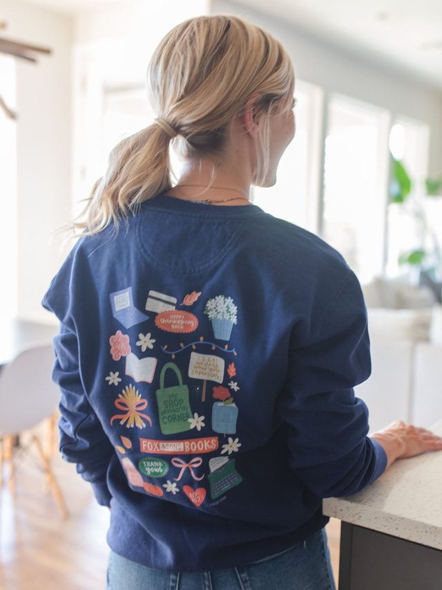 The Shop Around the Corner Sweatshirt - True Navy, 1 of 5