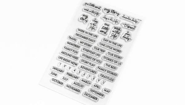 Project Label 4×6 Stamp Set, 2 of 2