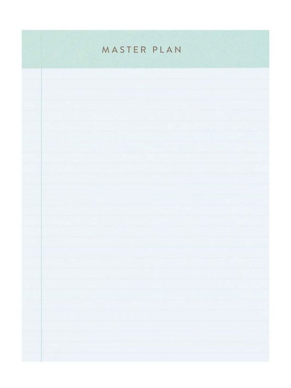 Notepad - 6×8 Master Plan, 1 of 4
