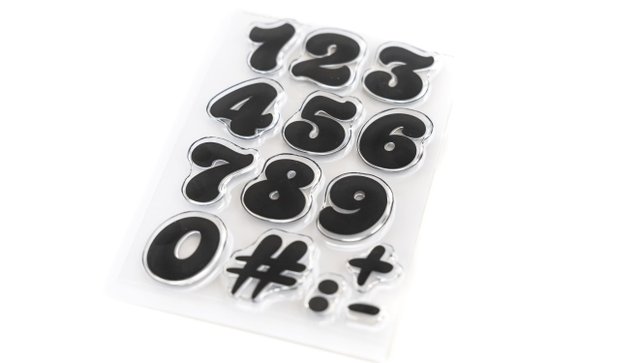 Numbers Are Awesome #18 4×6 Stamp Set, 2 of 2