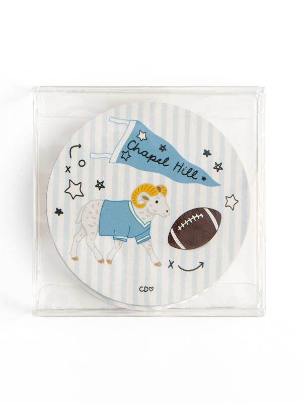 Chapel Hill Football Game Day Paper Coasters - Set of 10, 2 of 3