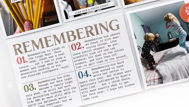 Remembering, 3 of 3