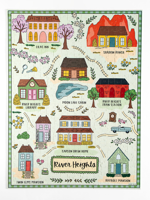 River Heights Map - 500 Piece Jigsaw Puzzle, 9 of 9