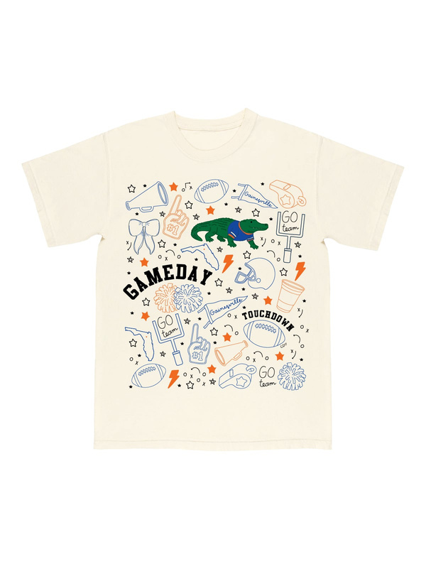 Gainesville Football Game Day Tee - Ivory, 4 of 5
